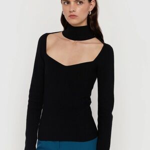 Elegant Black Women's Sweater